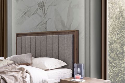 Huzz Yatak Odası, Ceviz, 5 Kapaklı İndirimli Mobilya