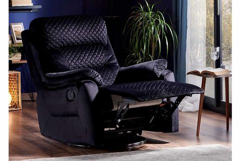 Niron Black Sallanan Dönen Ve Yatan Tv Koltuğu, Siyah Tv & Baba Koltuğu