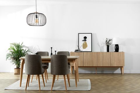 Valens Yemek Odası Takımı, Puffy Sandalyeli