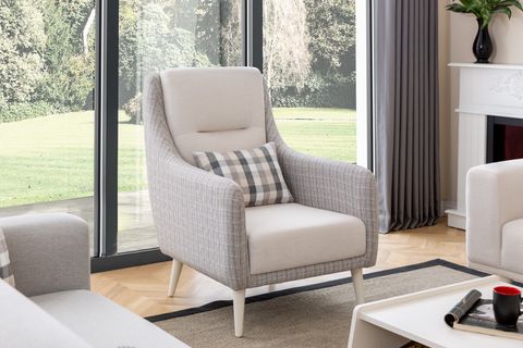 Agra Koltuk Takımı, Krem İndirimli Mobilya