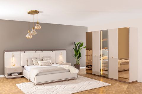 Brena Yatak Odası Takımı, 5 Kapaklı