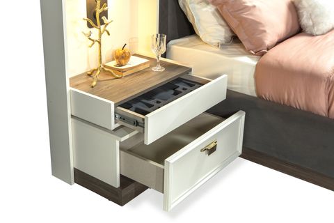 Elegant Yatak Odası Takımı, 6 KapaklıModern Yatak Odası
