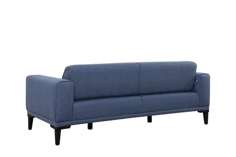 Liones Koltuk Takımı, Lacivert, Siyah Ayak İndirimli Mobilya