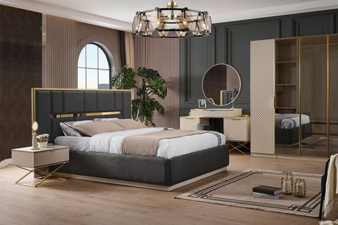 Venüs Yatak Odası Takımı, Giyinme OdalıModern Yatak Odası