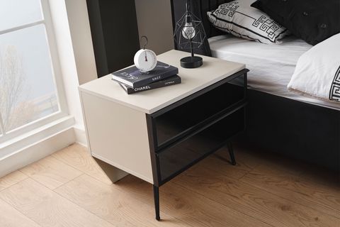 Asos Reflekte Cam Yatak Odası Takımı, 5 Kapaklı İndirimli Mobilya