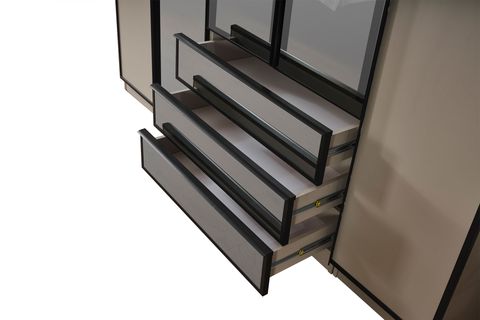 Asos Reflekte Cam Yatak Odası Takımı, 4 Kapaklı İndirimli Mobilya