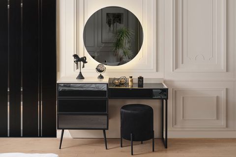 Asos Reflekte Cam Yatak Odası Takımı, 8 Kapaklı İndirimli Mobilya