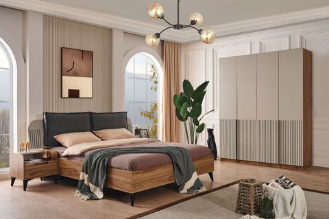 Ada Yatak Odası Takımı, 4 Kapaklı