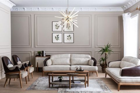 Bugatti Koltuk Takımı, Krem İndirimli Mobilya