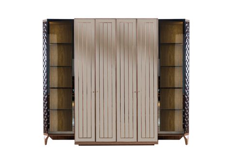 Lotus Yatak Odası Takımı, 6 Kapaklı İndirimli Mobilya