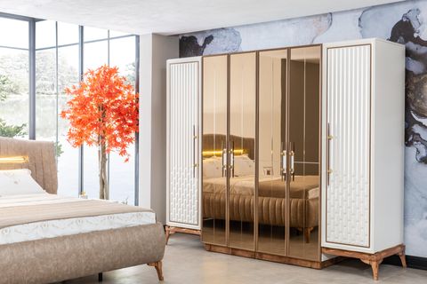 Tetra Yatak Odası Takımı, 6 Kapaklı İndirimli Mobilya