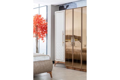 Tetra Yatak Odası Takımı, 6 Kapaklı İndirimli Mobilya