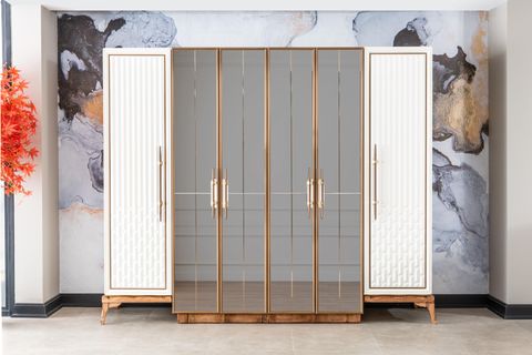 Tetra Yatak Odası Takımı, 6 Kapaklı İndirimli Mobilya