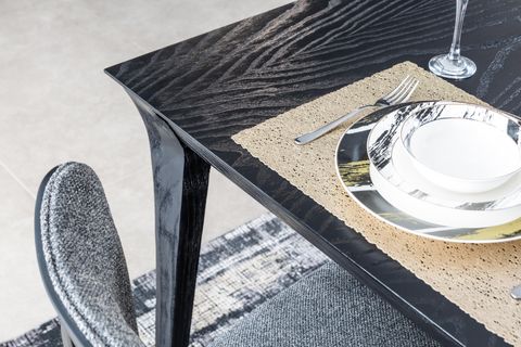 Panamera Black Yemek Odası Takımı İndirimli Mobilya