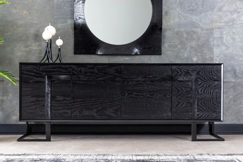 Panamera Black Yemek Odası Takımı İndirimli Mobilya