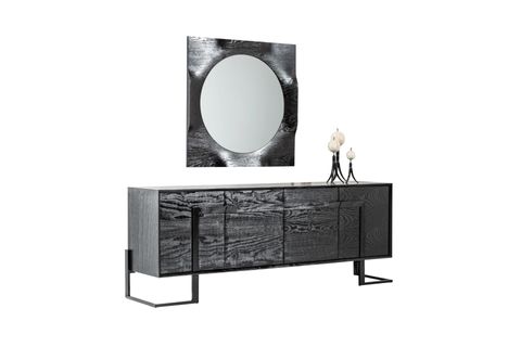 Panamera Black Yemek Odası Takımı İndirimli Mobilya