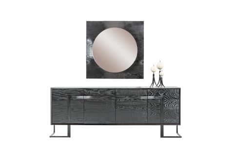 Panamera Black Yemek Odası Takımı İndirimli Mobilya