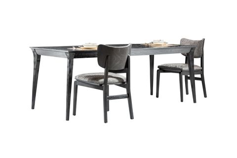 Panamera Black Yemek Odası Takımı İndirimli Mobilya