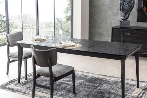 Panamera Black Yemek Odası Takımı İndirimli Mobilya