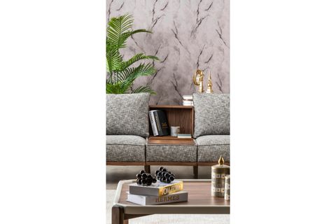 Bentley Köşe Koltuk Takımı, Gri İndirimli Mobilya