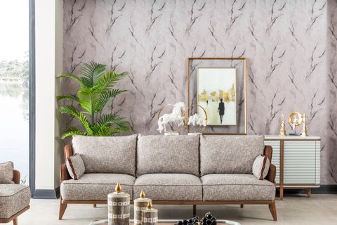 Bentley Koltuk Takımı, Krem İndirimli Mobilya