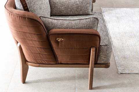 Bentley Koltuk Takımı, Krem İndirimli Mobilya