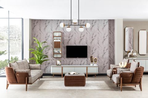 Bentley Koltuk Takımı, Krem İndirimli Mobilya