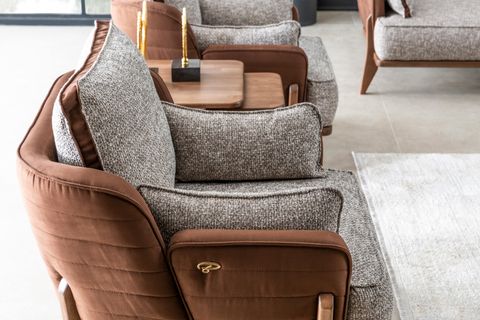 Bentley Koltuk Takımı, Krem İndirimli Mobilya