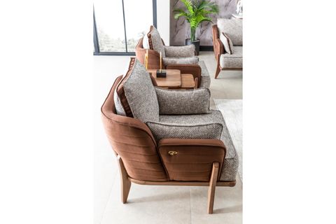 Bentley Koltuk Takımı, Krem İndirimli Mobilya