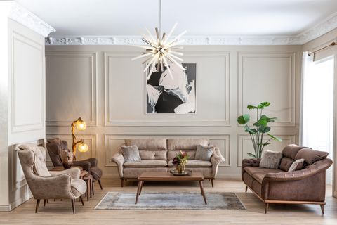 Lexus Koltuk Takımı, Krem İndirimli Mobilya