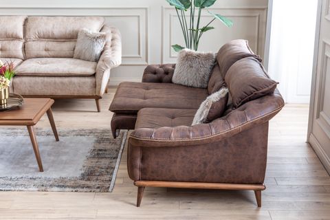 Lexus Koltuk Takımı, Krem İndirimli Mobilya