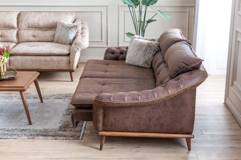 Lexus Koltuk Takımı, Krem İndirimli Mobilya