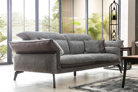 Panamera Black Koltuk Takımı, Gri İndirimli Mobilya