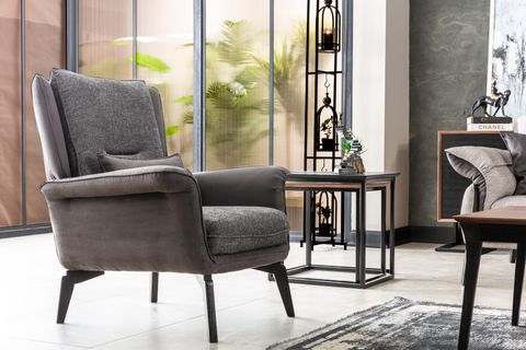 Panamera Black Koltuk Takımı, Gri İndirimli Mobilya