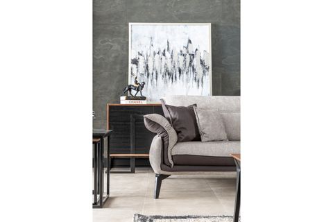 Panamera Black Koltuk Takımı, Gri İndirimli Mobilya