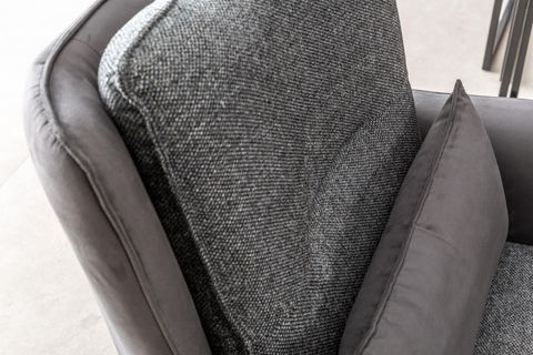 Panamera Black Koltuk Takımı, Gri İndirimli Mobilya