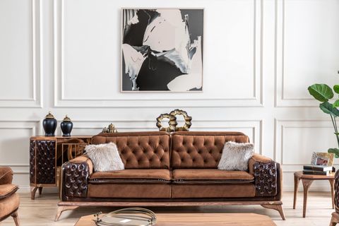 Lotus Koltuk Takımı, Kahve İndirimli Mobilya