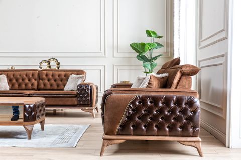 Lotus Koltuk Takımı, Kahve İndirimli Mobilya