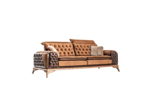 Lotus Koltuk Takımı, Kahve İndirimli Mobilya