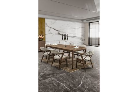 Aston Yemek Odası Takımı İndirimli Mobilya