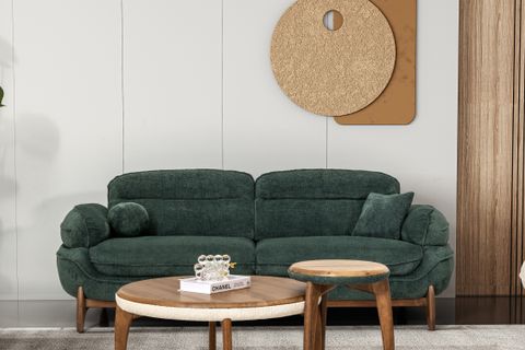 Mustang Koltuk Takımı, Yeşil İndirimli Mobilya