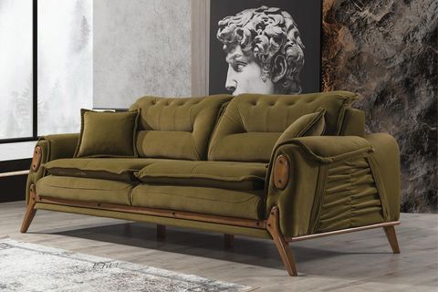 Açelya Koltuk Takımı, Krem İndirimli Mobilya