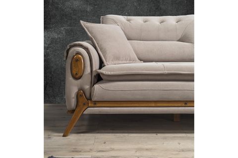 Açelya Koltuk Takımı, Krem İndirimli Mobilya