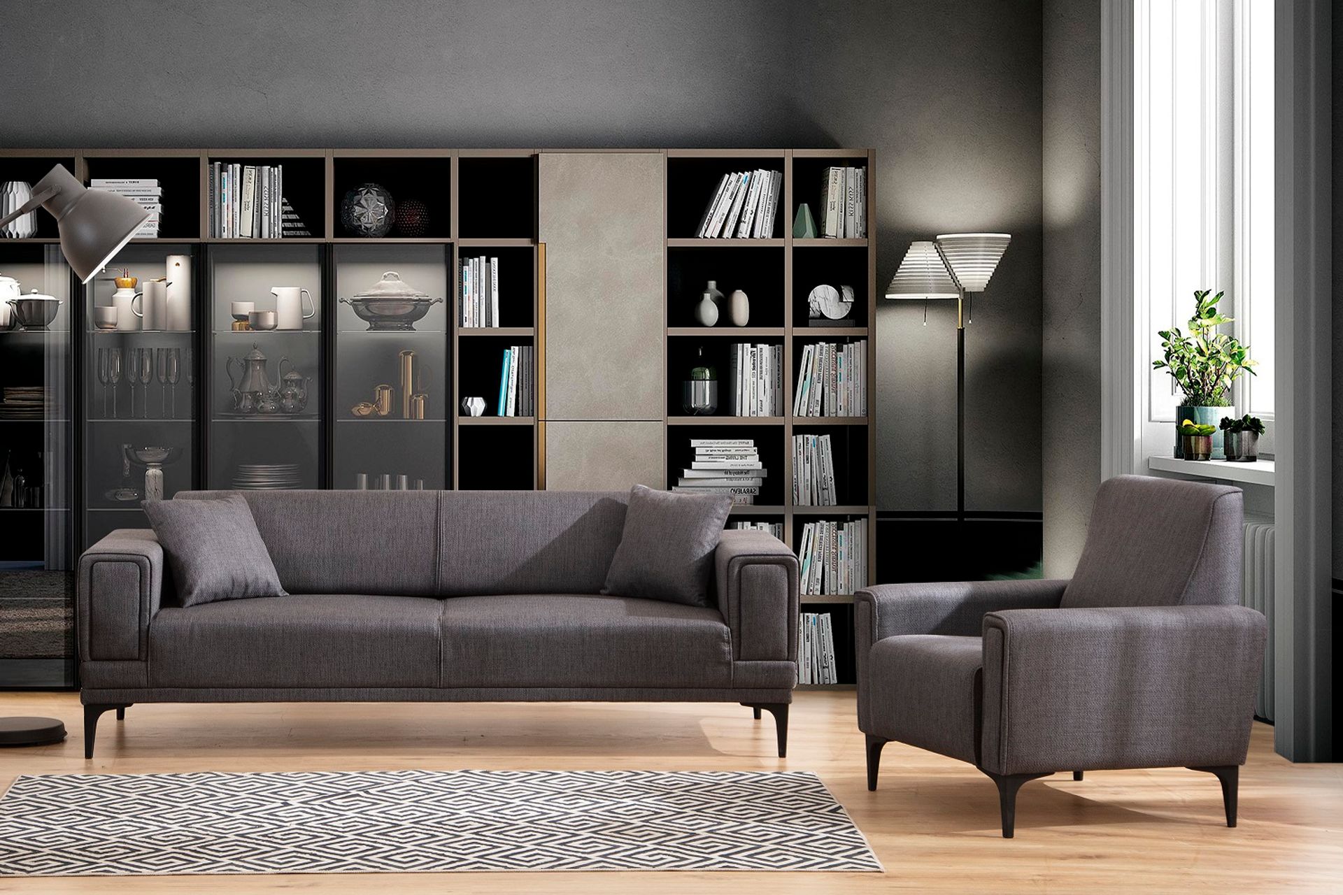 Horizon Koltuk Takımı, Antrasit