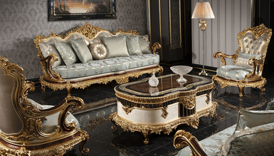 Lüks Payitaht Klasik Koltuk Takımı İndirimli Mobilya
