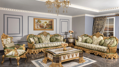 Klasik Hürrem Koltuk Takımı İndirimli Mobilya