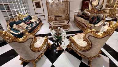 Kral Klasik Koltuk Takımı İndirimli Mobilya