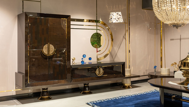 Harlem Modern Kahverengi TV Ünitesi İndirimli Mobilya