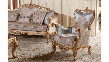 Lüks Alise Klasik Koltuk Takımı İndirimli Mobilya