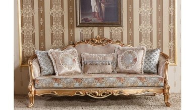 Lüks Alise Klasik Koltuk Takımı İndirimli Mobilya